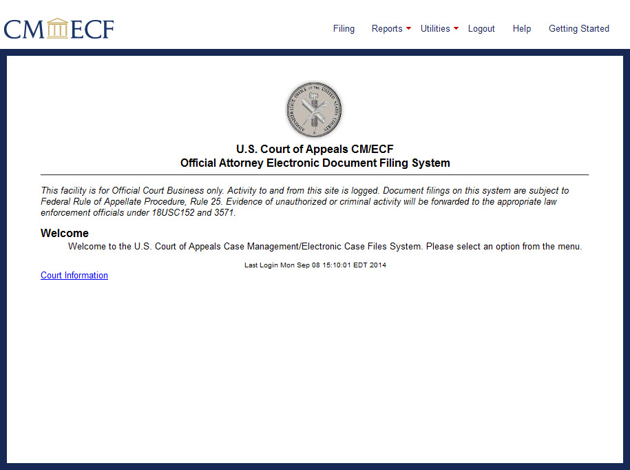 Creating and upgrading PACER accounts for NextGen